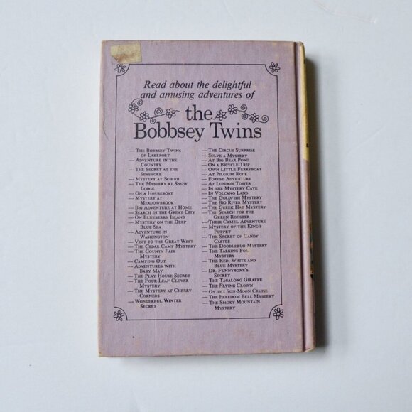 The Bobbsey Twins The Secret at the Seashore #3 Hardcover Vintage 1962 - Picture 4 of 5